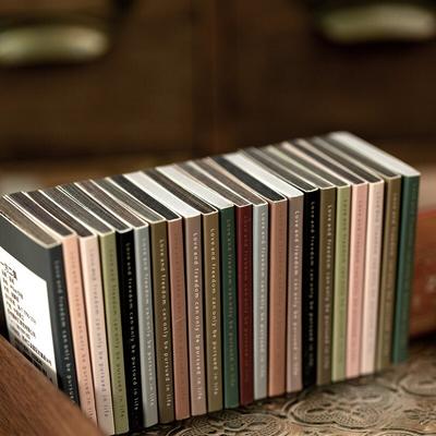 50ks Vintage papír pro telefon Deco Retro psací potřeby Diy Diary Papír Žurnálování Štítek Scrapbooking Materiál Samolepky