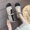 2025 Spring/Summer Ballet Flat Shoes Women's Casual Shoes Flat Heels Anti Slip Fashion Versatile Knitted Women's Shoes