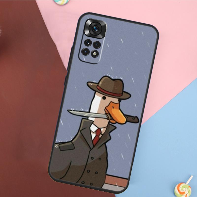 Cartoon Cute Goose Game Cover For Xiaomi Redmi Note 13 Pro 14 12 11 9 10 9S 10S 11S 12S Redmi 10C 12C 13C 14C Case