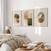 Boho Abstract Art Prints Set of 3 Printable Minimalist Abstract Neutral Prints Modern Wall Decor Bauhaus Poster Gallery Prints