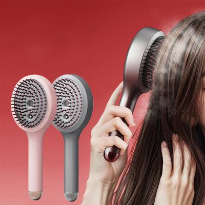 Electric Spray Scalp Massager Brush 2-in-1 Multi-purpose Vibrating Head Massage Tools USB Rechargeable Portable Cordless Massage Detangling Comb