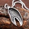 Einfache Krabbenkrallen Halskette Anhänger Für Männer Frauen Mode Hummer Krallen Edelstahl Kette Halskette Punk Hip Schmuck Geschenk