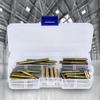 80pcs M5 Dowel Screw Woodworking Furniture Connector Double Ended Screw Hanger Bolt
