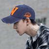 W-Letter Baseball Cap Fashion Outdoor Sun Visors Unisex Adjustable Cotton Sunshade Bonnet Hip Hop Holes Snapback Peaked Hat