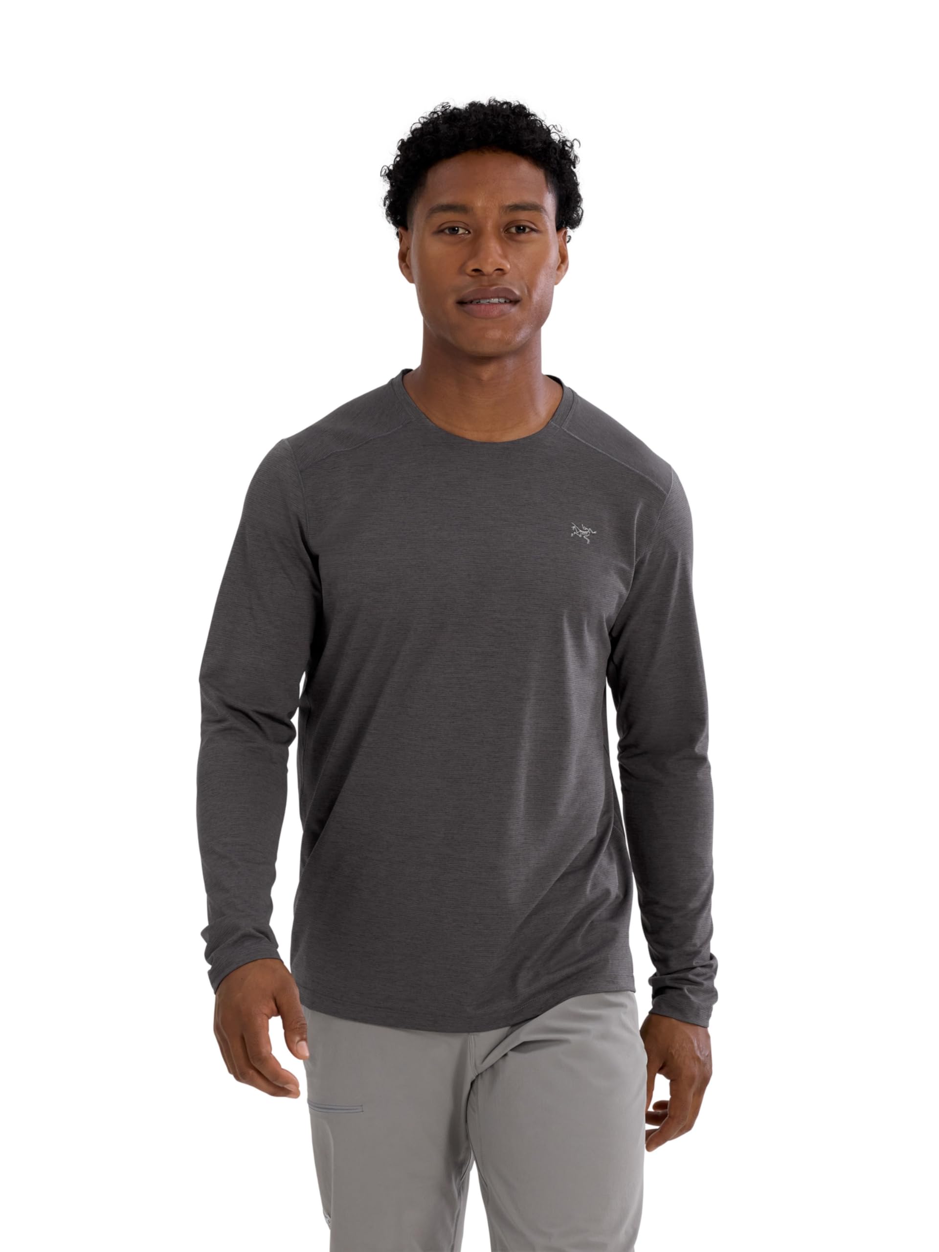 

Cormac Crew Long Sleeve Size S Black Heather Arc teryx Men s