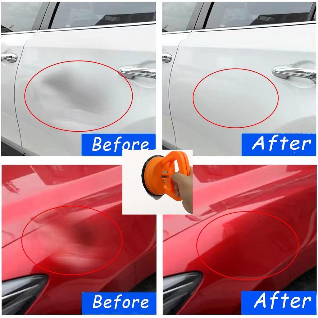 3 Pcs Dent Puller Suction Cup For Car Dents - Car Dent Puller Kit Small Dent Remover Tool For Car Dent Removal Kit - Suction Cup
