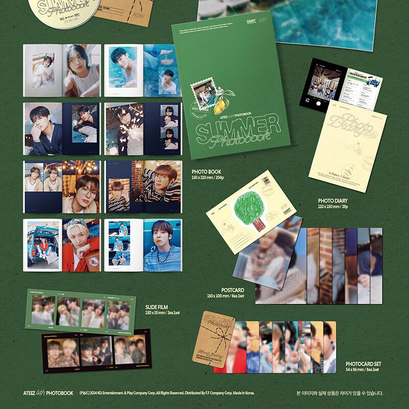 ATEEZ 2024 SOMMER Fotobuch DVD