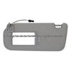 Gray Wired Sun Visor for 07-10 Hyundai Elantra (Left Side)