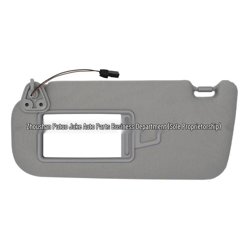 Compatible Hyundai Elantra Sun Visor Gray Right Side Wired (2007-2010) Left Driver s Side серый