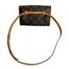 LOUIS VUITTON Monogram Florentine Waist bag Pochette Monogram canvas Brown Used