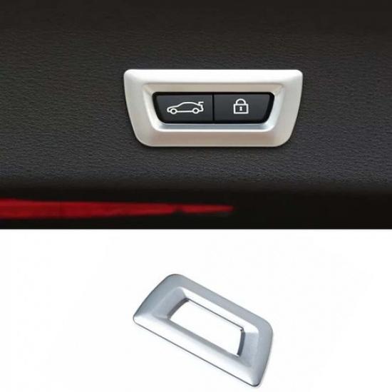 Inner Tailgate Rear Door Switch Cover For BMW 3-Series G20 -22 Matte Silver