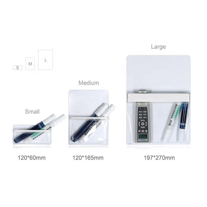 Hot Selling Magnetic Plastic Storage Pen Pencil Pencil Holder for Office School Home синий