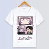 Breathable White Summer Short Sleeve Tshirt With Cartoon Print From Anime Call of the Night Unisex And Unisex TShirt