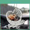 Colorful Cartoon Style Angel Wing Car Air Freshener Ornament For Festive Decor