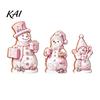 Christmas Window Display 3PCS Snowman Wooden Ornaments, Decorative Cute Festive Figures, Rustic Holiday Ornaments High-definition Printing Crafts for