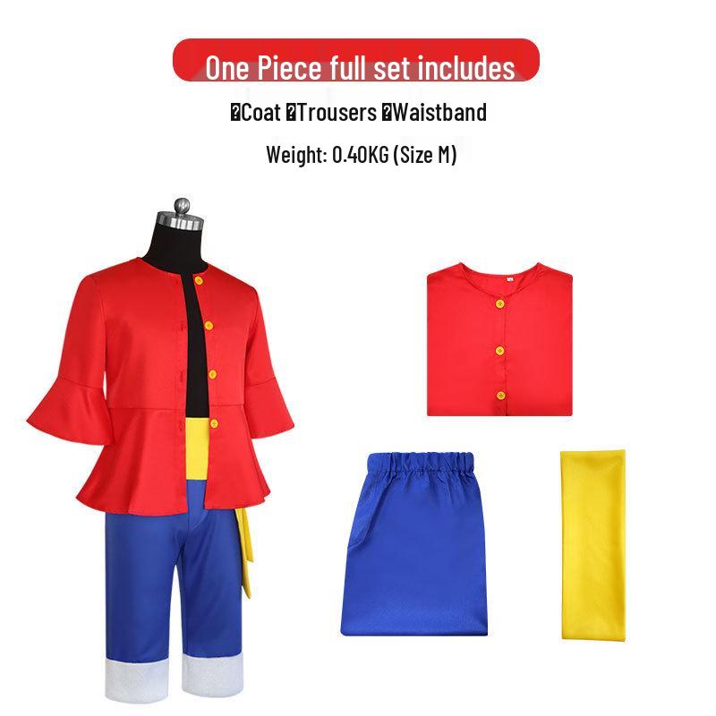 Two Years Later Luffy Costume for Kids - One Piece Cosplay Outfit