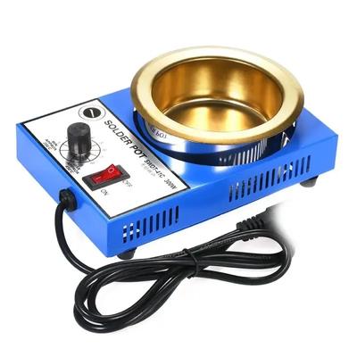 Schmelzofen Herd Topf Werkzeuge EU-Stecker 220V 150/160W Einstellbare Temperatur Zinn Schmelzen