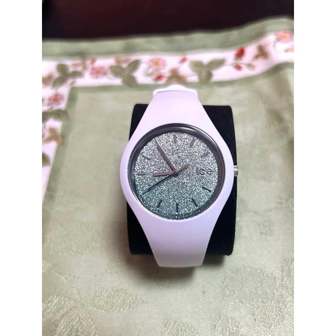 Used Ice watch Lo glitter small turquoise