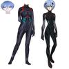 Ayanami Neon Rei Genesis Evangelion Cosplay Eva Nagisa Kaworu Zentai Bodysuit