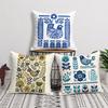 Art Bird Pattern Cushion Cover Short Plush Soft DoubleSided Printing Pillow Case Cozy Sofa Bedroom Home Decor Gift