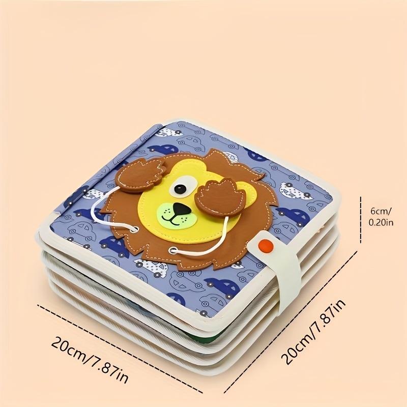 Educational Plane Toys Busy Board - Motor Skills Learning Busy Book Quiet Activity Sensory Toy for Boys & Girls Birthday Gift