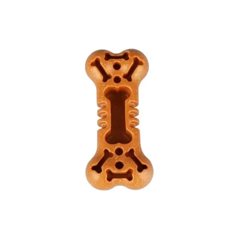 Bone Chicken Leg Shaped Puppy Teething Toy Non-Toxic Dog Molar Toy  For Small Medium Dogs