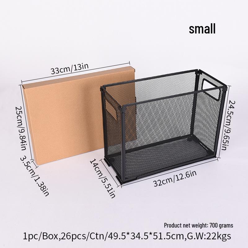 Iron Mesh Foldable Hanging File and Document Organizer