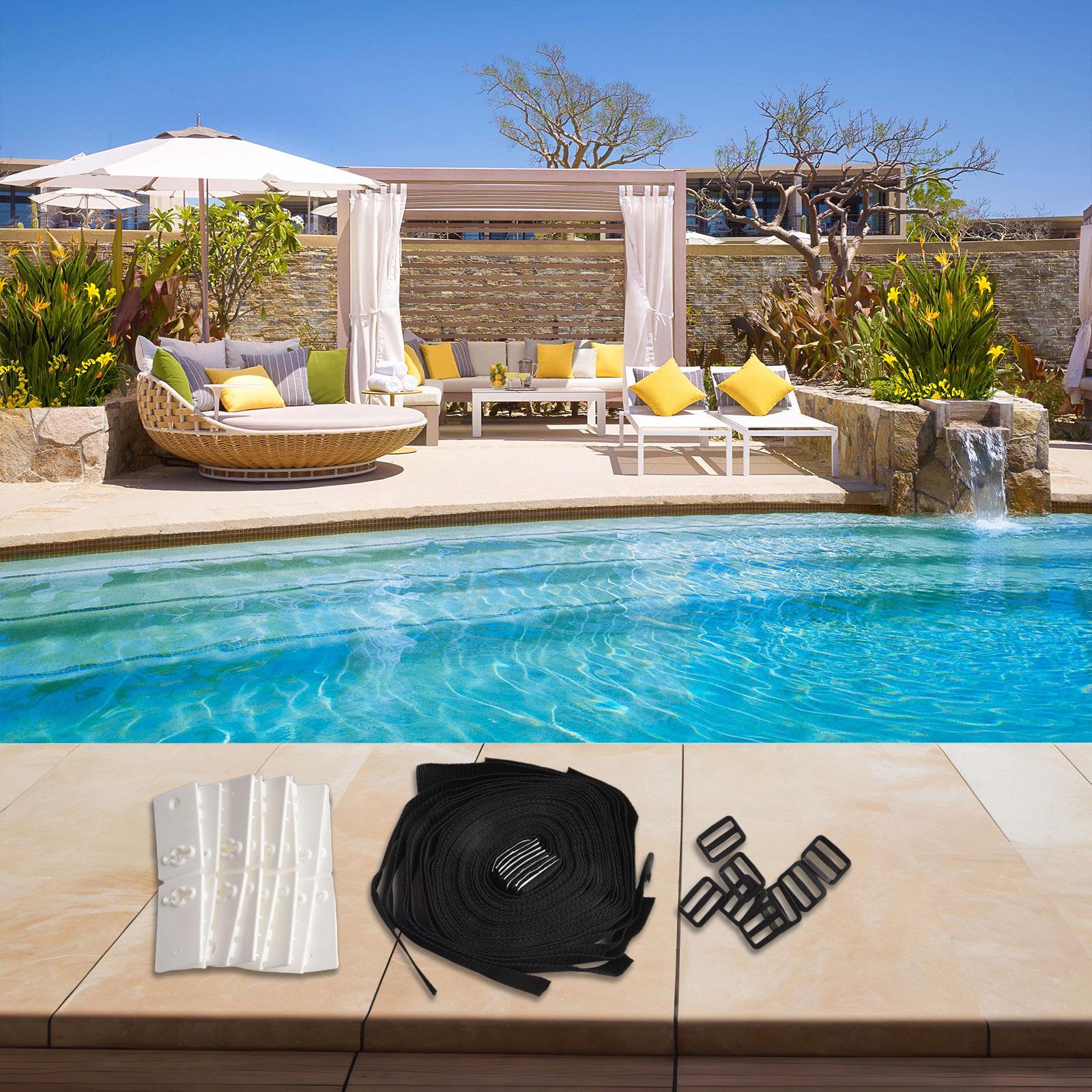 Nylon Solar Cover Reel Pool Cover Clips Clips Pool Covers Attachment Kit Pool Cover Clips Set Solar Cover Reel China Mainland