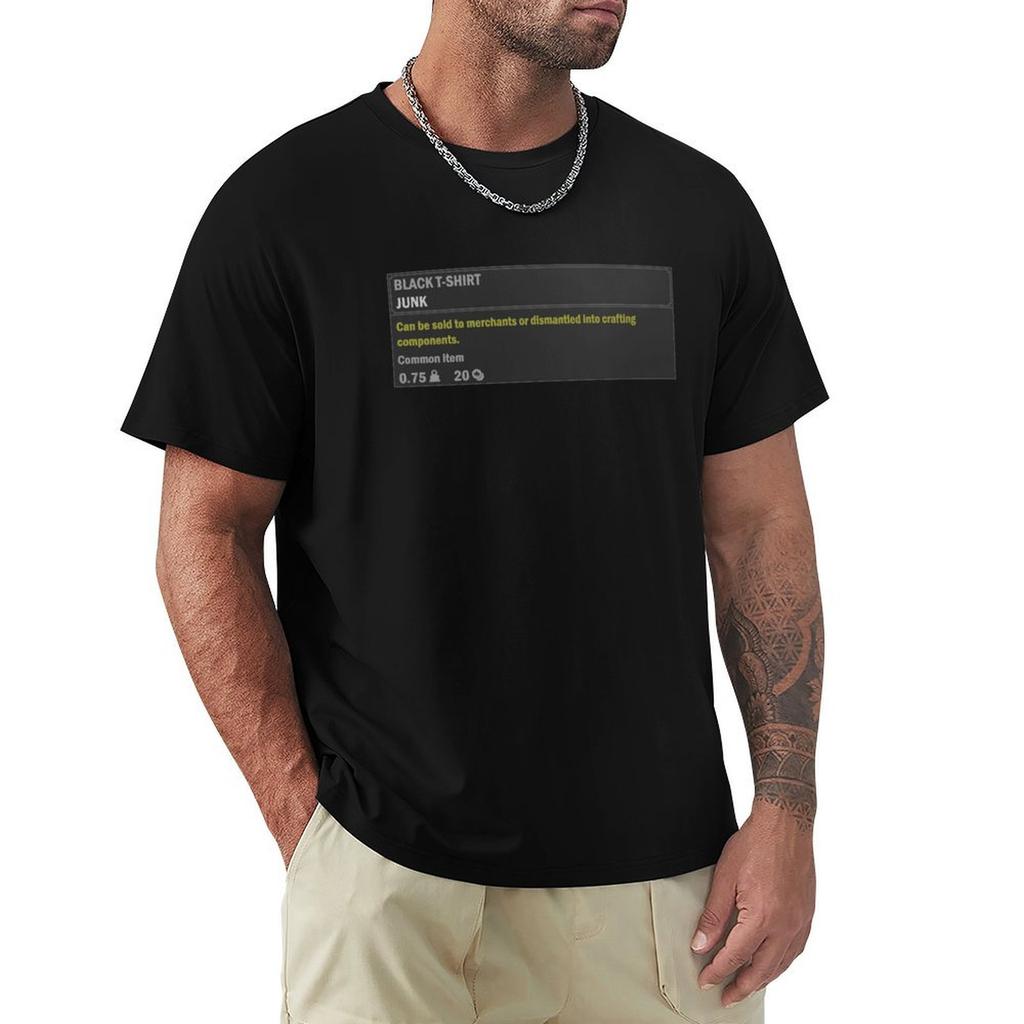 Black TShirt Witcher 3 Item TShirt man clothes luxury tshirt mens t shirts pack