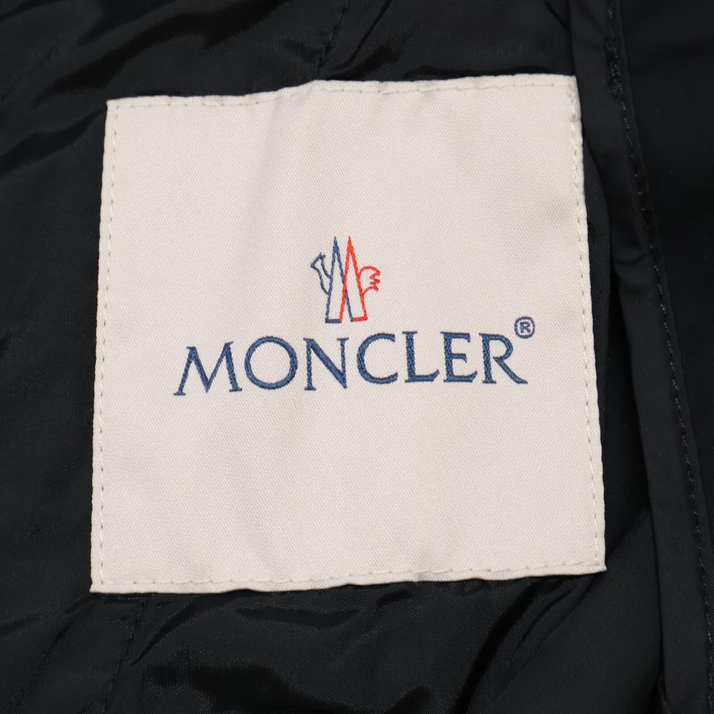 MONCLER DISTHENE nylon hoodie Jacket 00 blackUsed