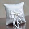 Double Bow With Ribbon Pearls Romantic Wedding Supplies Ring Pillow Ring Bearer Pocket Ring Pillow