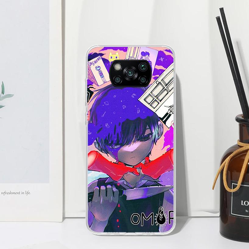

Game O-Omori Cartoon Phone Case For Xiaomi Poco X7 X6 X5 M7 M8 Pro F7 Ultra Redmi 15C 15 13C 13 12C 12 10 10C 10A Art Fundas Poc Xiaomi Poco M8