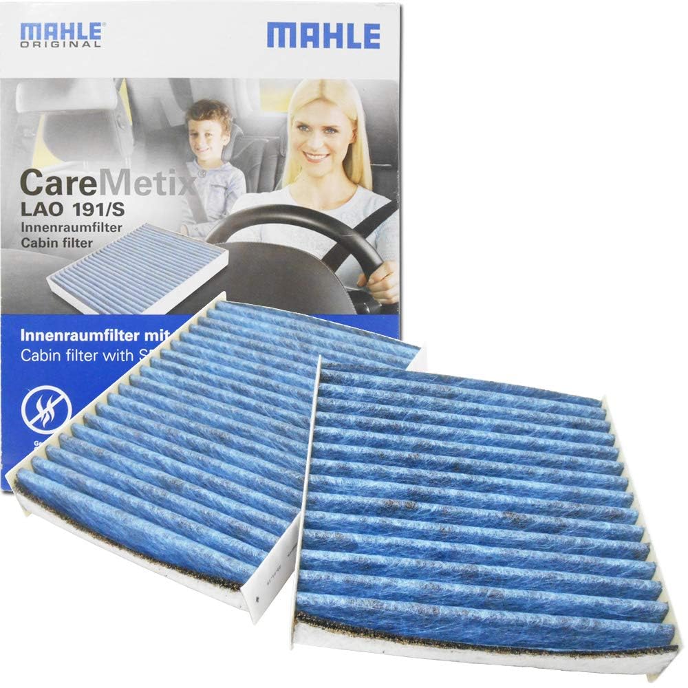 MAHLE Air Conditioner Filter Antibacterial Antiviral Peugeot Citroen C3 C4 Cactus DS3 207 207CC