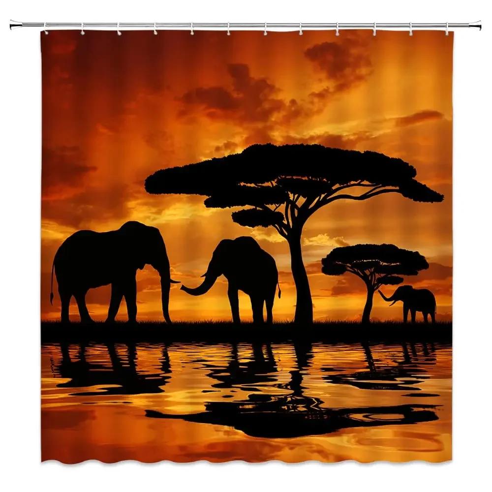 

Forest Moon Shower Curtain For Bathroom Dark Black Nature Gothic Tree Scenery Foggy Woodland Bath Curtain Bathroom Decor,Hooks W60H190(CM)-1 Pcs