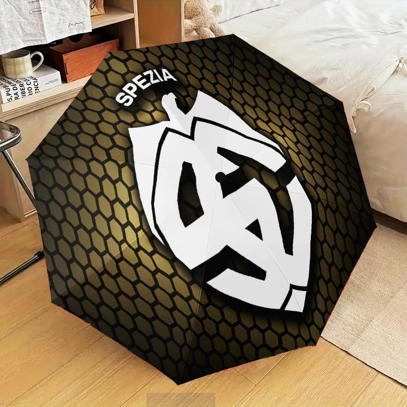 Spezia Fc Crest Design Automatic Folding Umbrella - 8-Rib Travel Umbrella with Auto Open/Close & Portable Gifts for Holidays or Birthdays