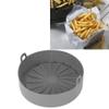 Heat Resistant Air Fryer Silicone Pot Food Grade Silicone Air Fryer Basket Liner  Cooking Baking