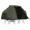 DRASOUL Tent for Kangaroo 1 Aluminum Front and Rear Mesh Can Be Used for Bike Camping Green Inner Tent Outer Cots, Solo, Style, Inner, Person, Two-way