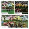 7 Heads Solar Flowers Garden Lights Waterproof Solar Powered LED Outdoor Flower Decor LED Lights Ground Spike Yard Decoration