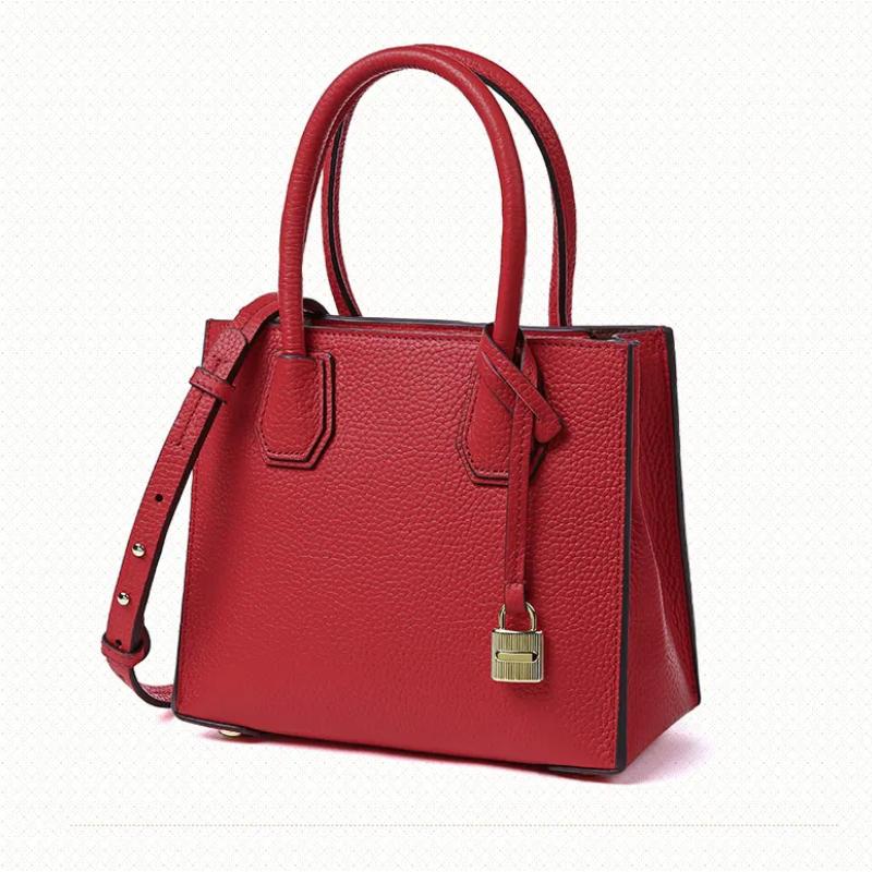 Women Tote Bag Genuine Leather Handbag Ladies Shoulder Crossbody Bags Satchel