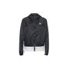 Acg Cinder Cone Spliced Design With Brand Logo Print Hooded Jacket Women Outerwear Black White DB1151-045