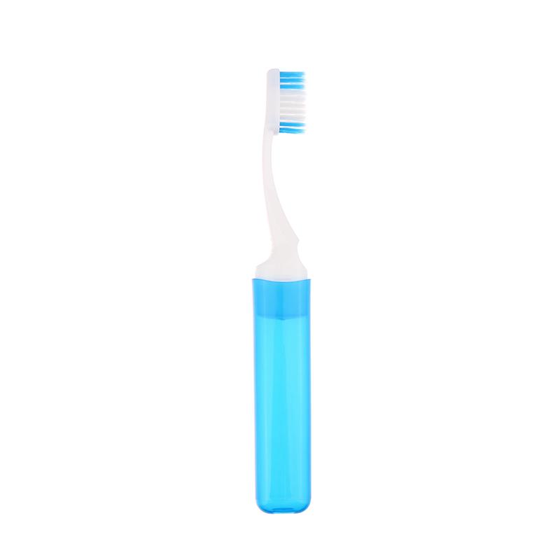 Travel Portable Folding Toothbrush Super Soft Bristle Toothbrush Fold Travel Camping Hiking Outdoor Easy To Take Toothbrush