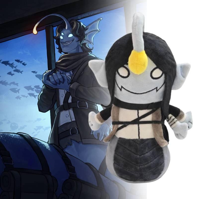 Adorable 25cm Roblox Pressure Sebastian Solace Plush Toy For Kids With Soft Short Plush