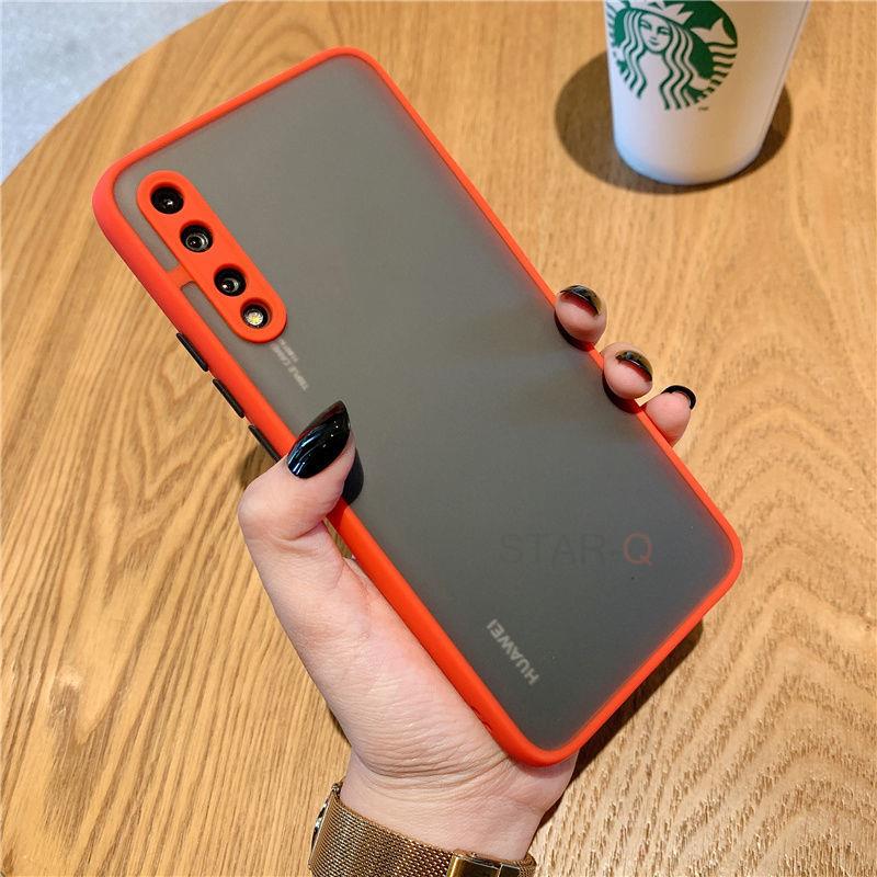 Matte Translucent Hard Case On For Samsung Galaxy A0 A7  A30 Shockproof Silicone Back Cover A 0 A0s A30s