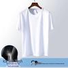 Men's Summer Ice Silk Mesh Quick Dry Short Sleeve T-Shirt - Breathable, Loose Fit, Plus Size Casual Sportswear
