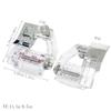 Multifunctional Electric Sewing Machine with Zipper, Binding, and Overlock Presser Foot Attachments