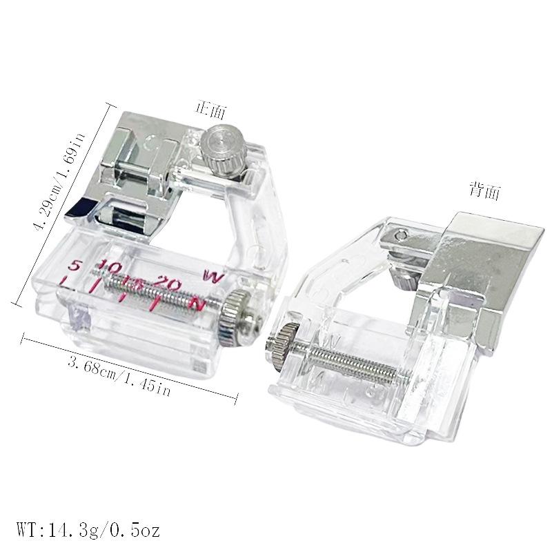 Multifunctional Electric Sewing Machine with Zipper, Binding, and Overlock Presser Foot Attachments