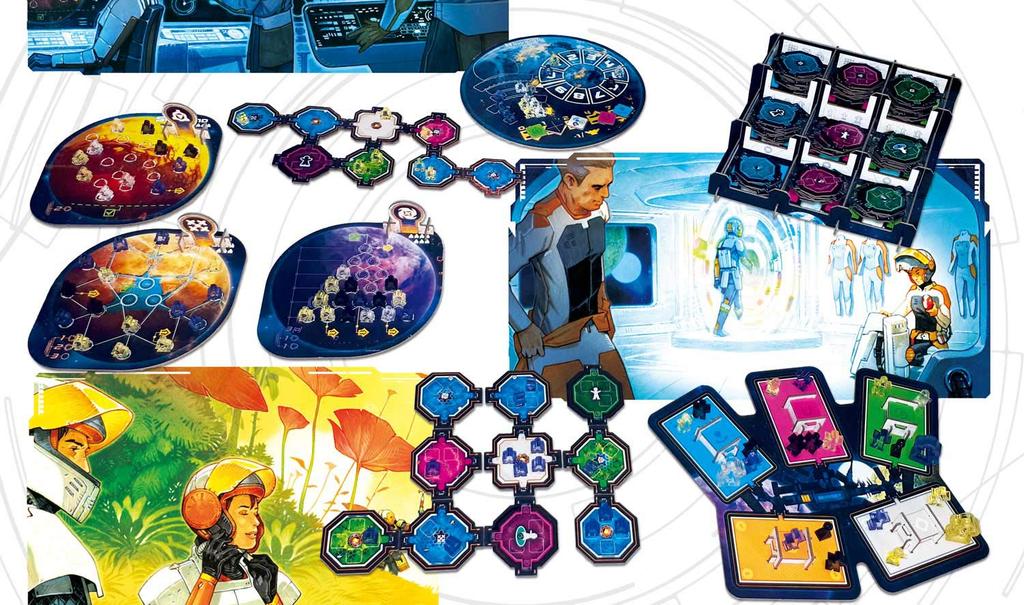 Arclight Spacegate Odyssey Japanese Edition 90 Ages Board Game (2-4 Players, Minutes, 12+)