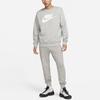 Nike Solid Color Logo Drawstring Knit Joggers Men Bottoms Gray FQ4331-063