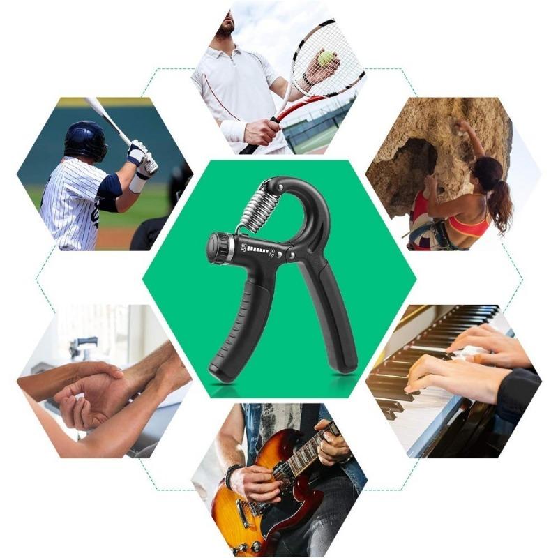 1pc Grip Strength Trainer, Hand Grip Strengthener, Adjustable Arm Strength Trainer for Exercise, Fitness and Grip Strengthening