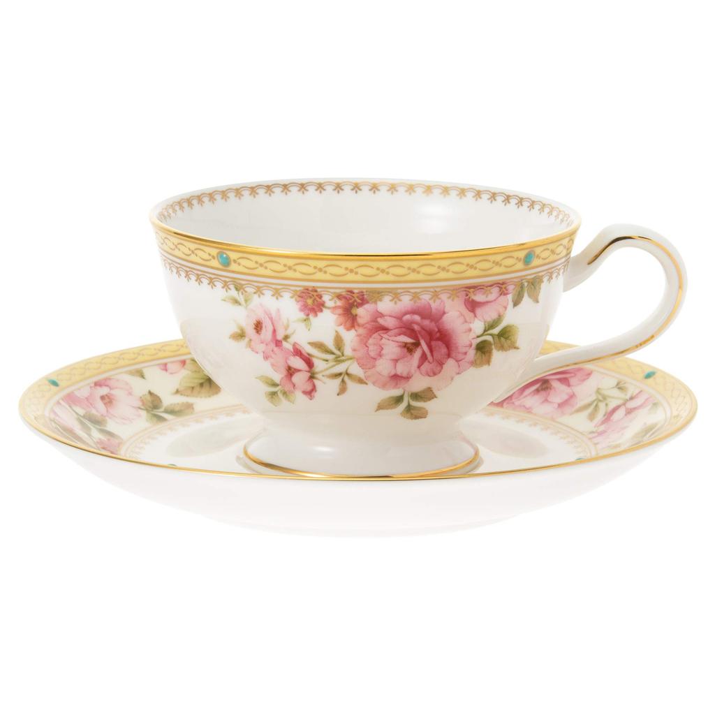 Noritake Hartford Cup Saucer Bone & (Pair Set) (Coffee/Tea) 190cc, China, P97221/4861